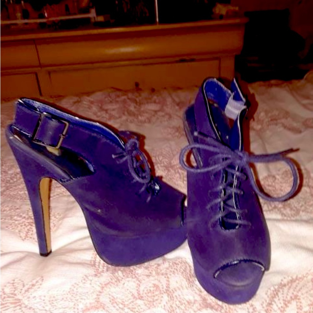 Purple heels